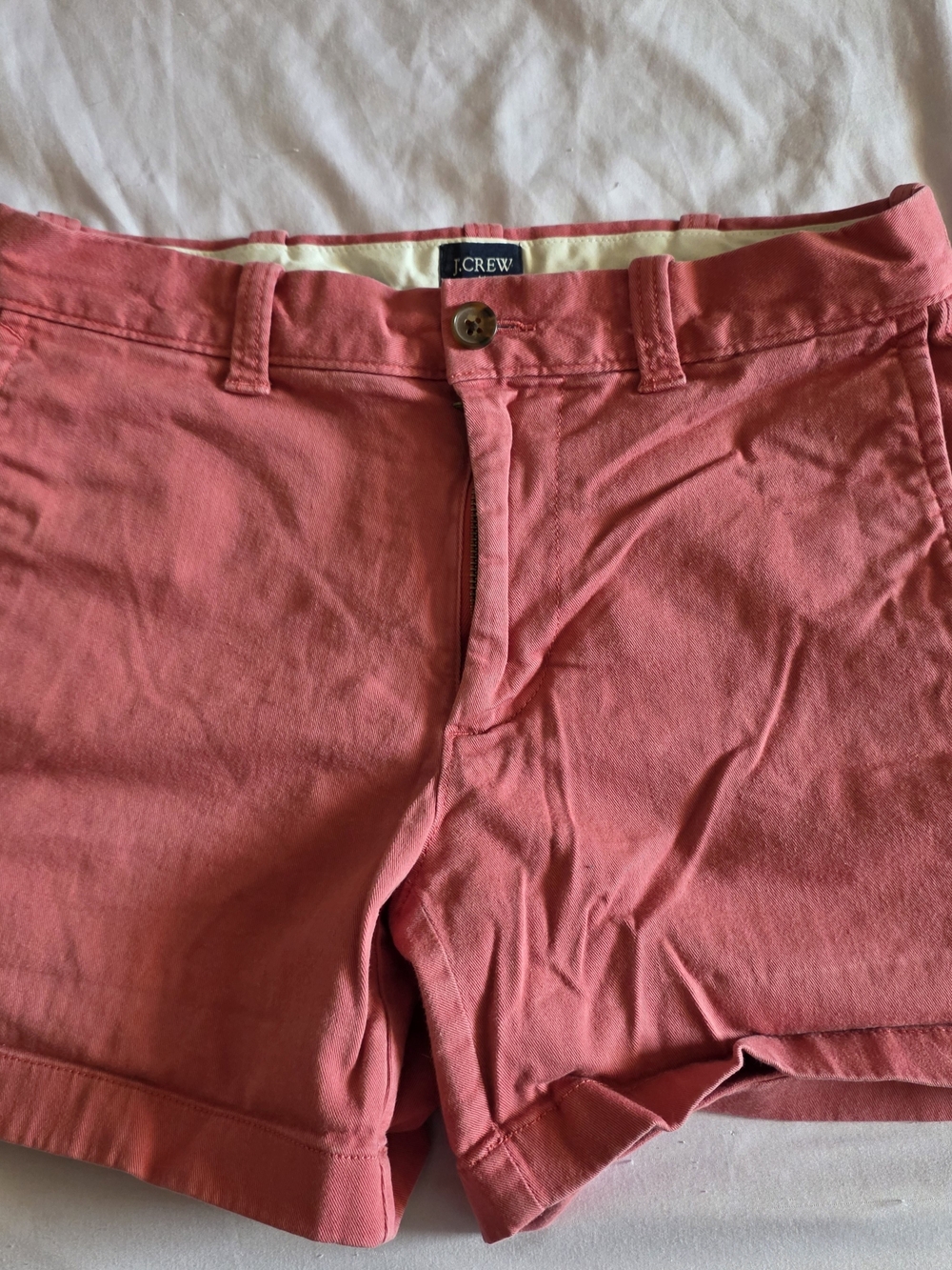 J. Crew Men’s Coral Chino Shorts